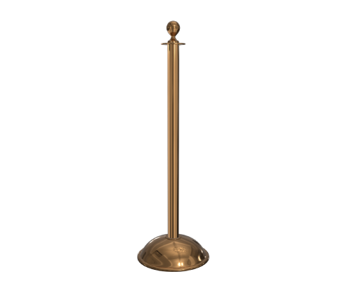 polished-brass-ball-top-stanchion-post-dome-base