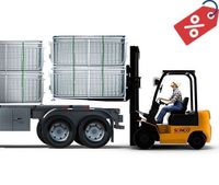 8 ft Metal Barricade | Truckload Bundle 