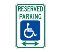 Reserved Parking Sign | R7-8