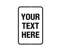 Aluminum Custom Signs | Size Options