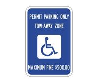 Permit Parking Only Sign | Custom Options