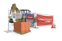 Vinyl Banner - 80% Blockage