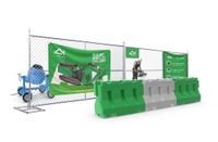 Polyester Solid Banner - 94% Blockage