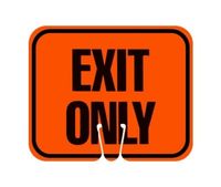 Cone Signs | Double-Sided