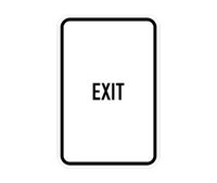 Exit Sign | Size Options
